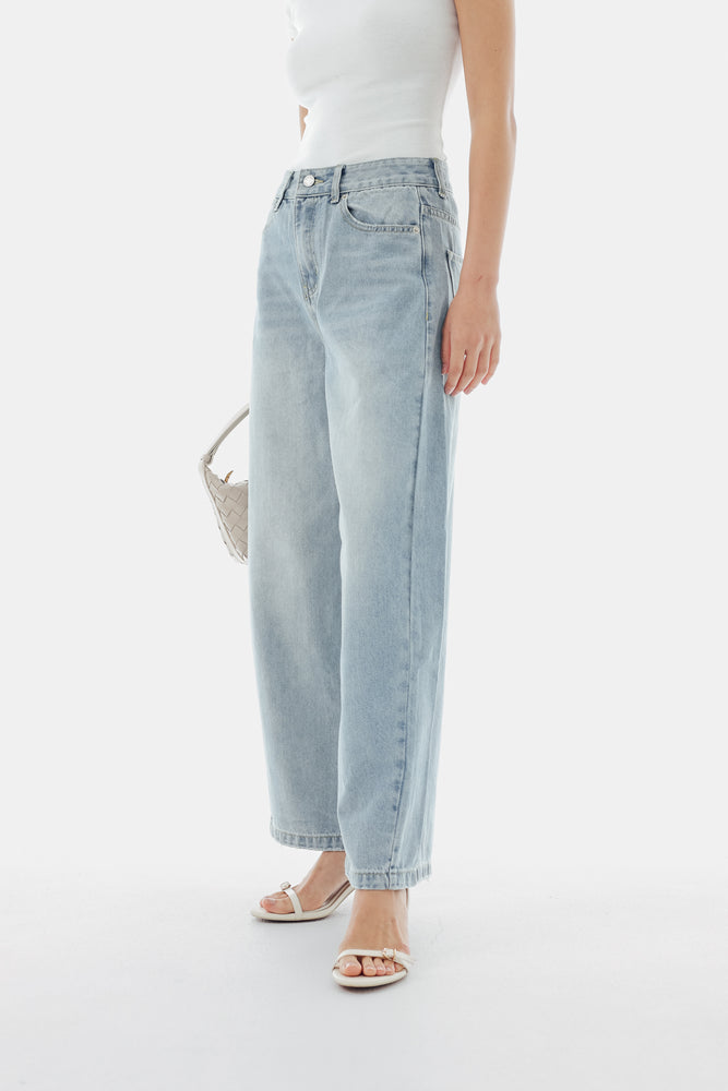 Barrel Jeans in Denim
