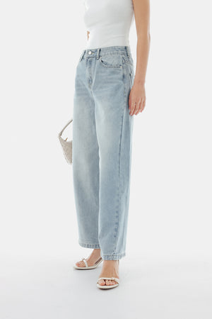 Barrel Jeans in Denim
