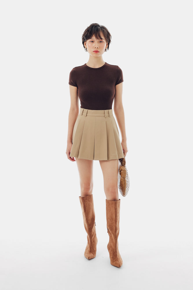 Naeun Skirt in Khaki