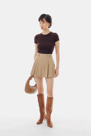 Naeun Skirt in Khaki