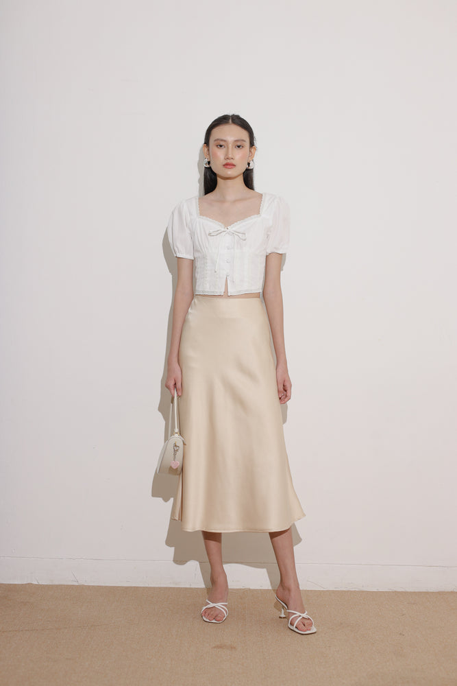 Yoojung Skirt in Champagne