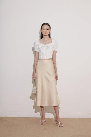 Yoojung Skirt in Champagne
