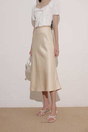 Yoojung Skirt in Champagne
