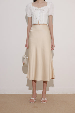 Yoojung Skirt in Champagne