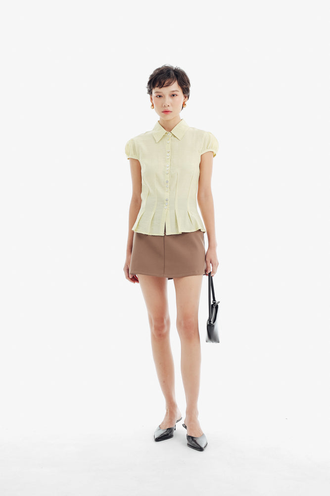 Muse Top in Yellow