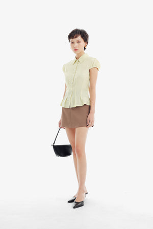 Muse Top in Yellow