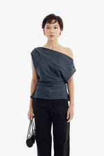 Cadence Top in Navy