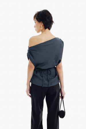 Cadence Top in Navy