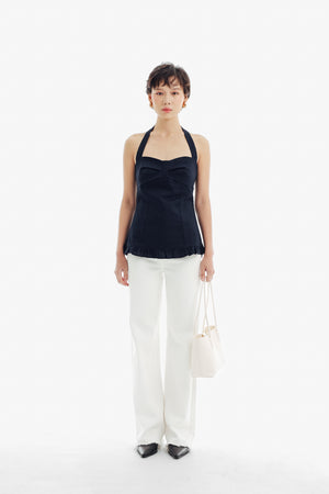 Cabana Top in Navy