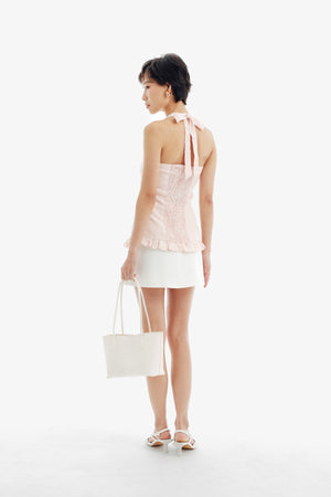 Cabana Top in Baby Pink