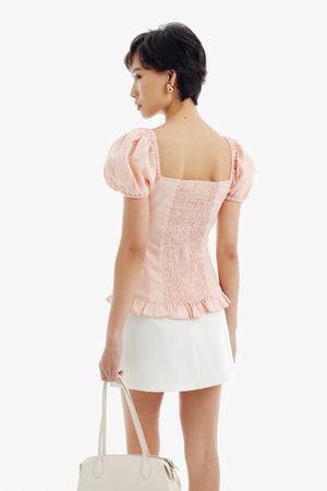 Lover Top in Pink Blush