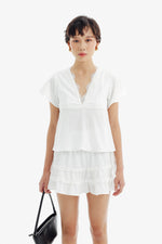 Hanni Top Sleeve in White
