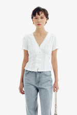 Willow Top in White