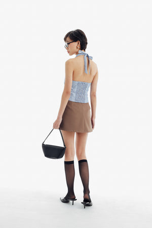 Lisbon Top in Stripe Blue