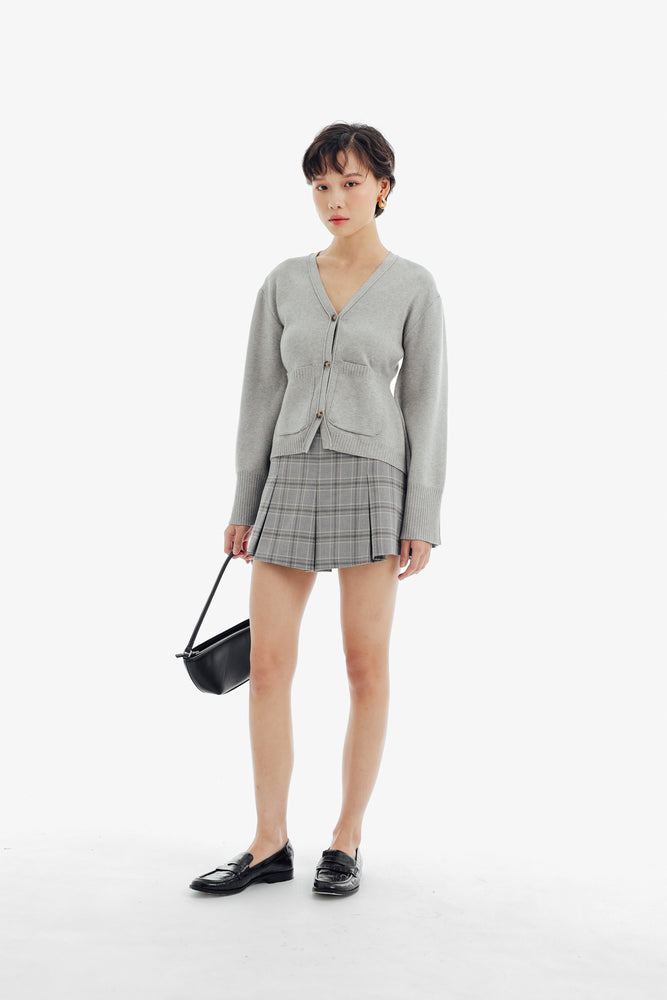 Jackie Cardigan in Grey