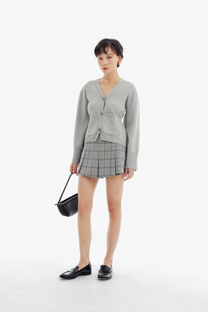 Jackie Cardigan in Grey
