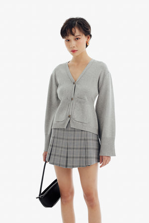 Jackie Cardigan in Grey
