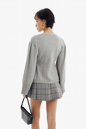 Jackie Cardigan in Grey