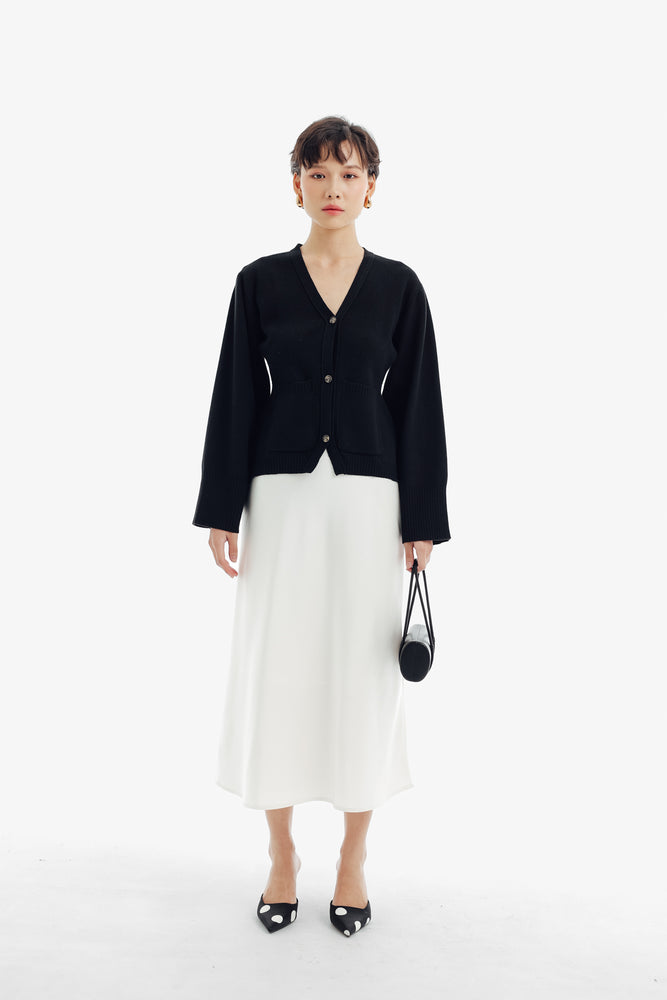 Jackie Cardigan in Black