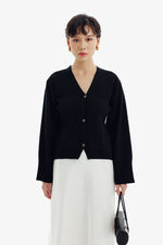 Jackie Cardigan in Black