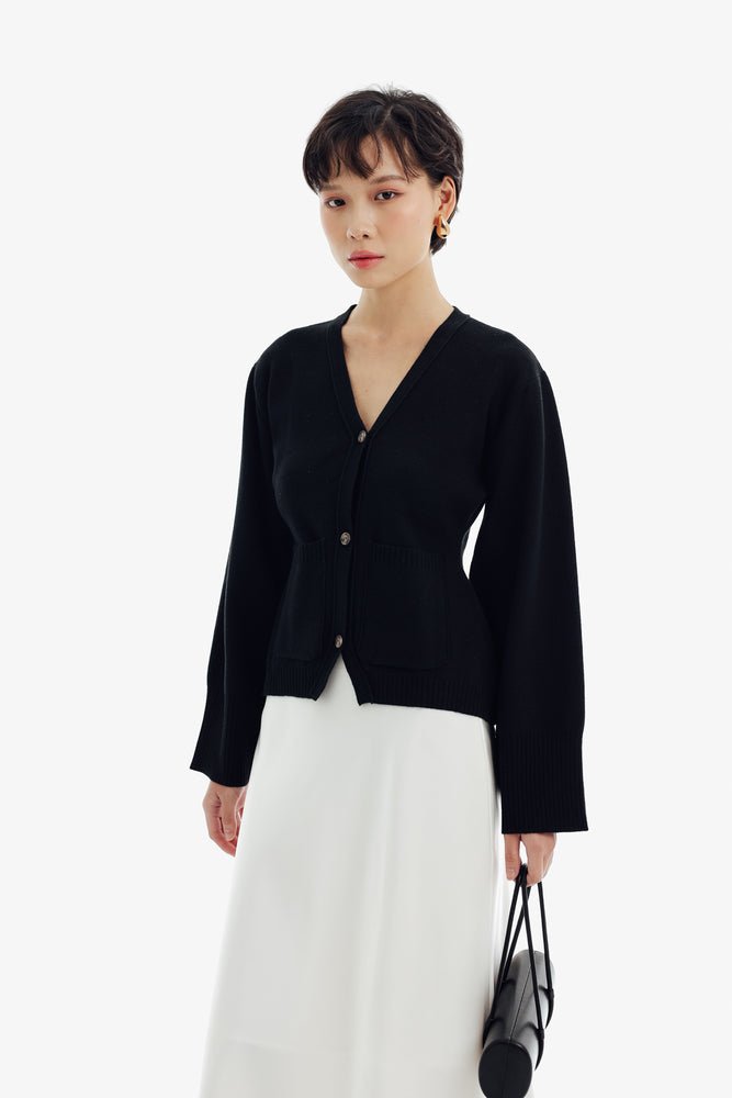 Jackie Cardigan in Black