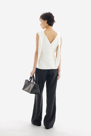 Solene Top in White