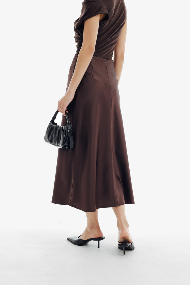 Yoojung Skirt in Brown