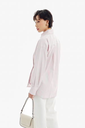 Jigoo Top in Stripe Pink