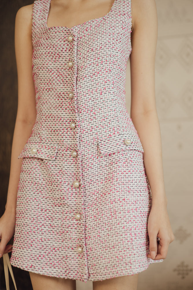 Poppy Dress in Tweed