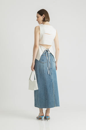 Mari Top in White