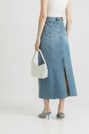 Ari Skirt in Denim