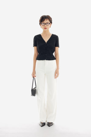 Willow Top in Black