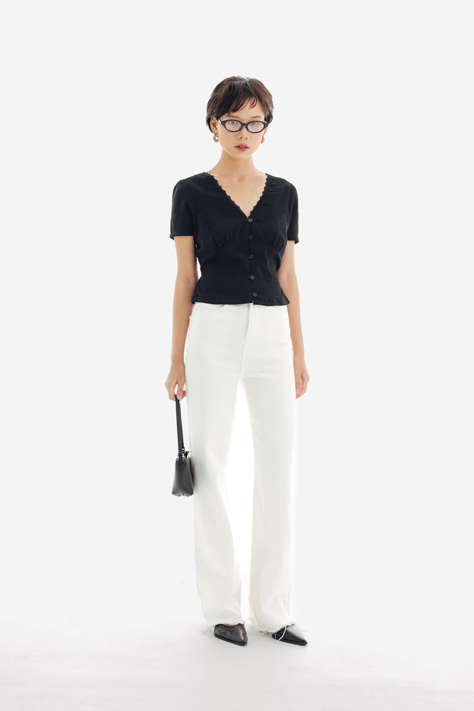 Willow Top in Black