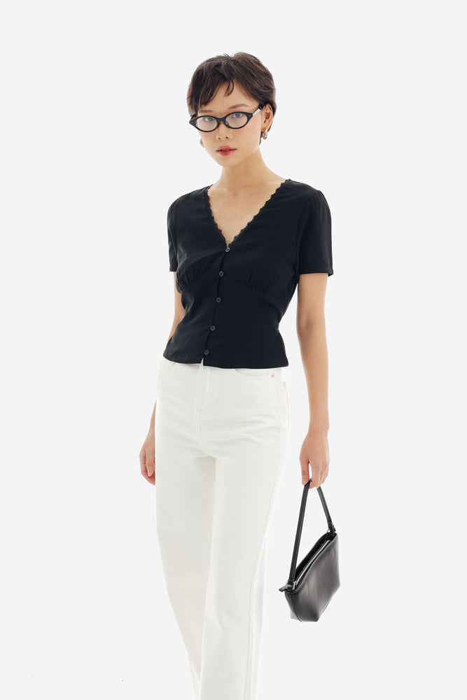 Willow Top in Black