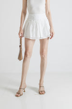 Jacie Skirt in White