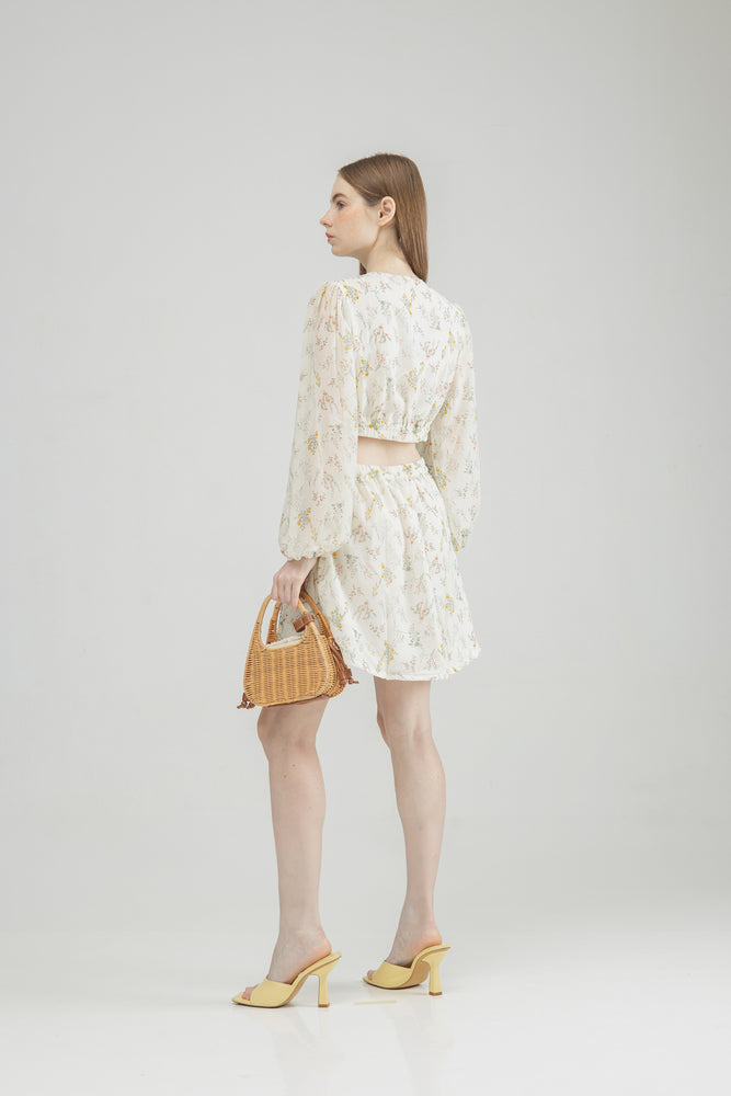 Jimin Dress in Ivory