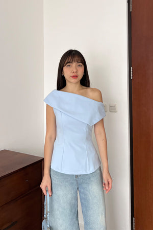 Kara Top in Blue