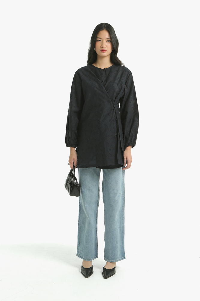 Naya Top in Dark Navy