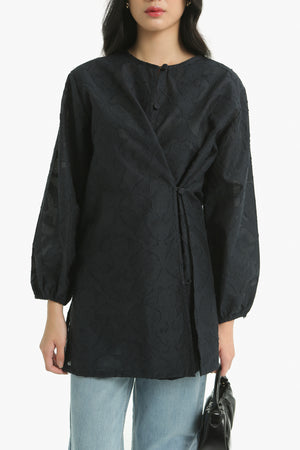 Naya Top in Dark Navy