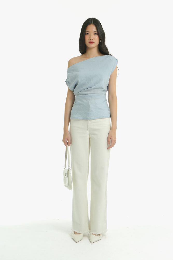 Cadence Top in Blue