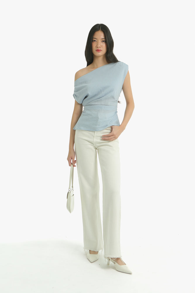 Cadence Top in Blue