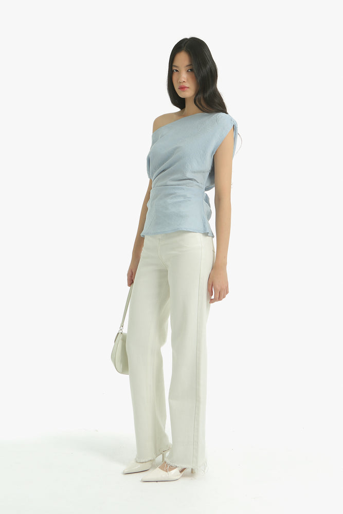 Cadence Top in Blue