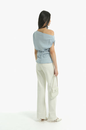 Cadence Top in Blue