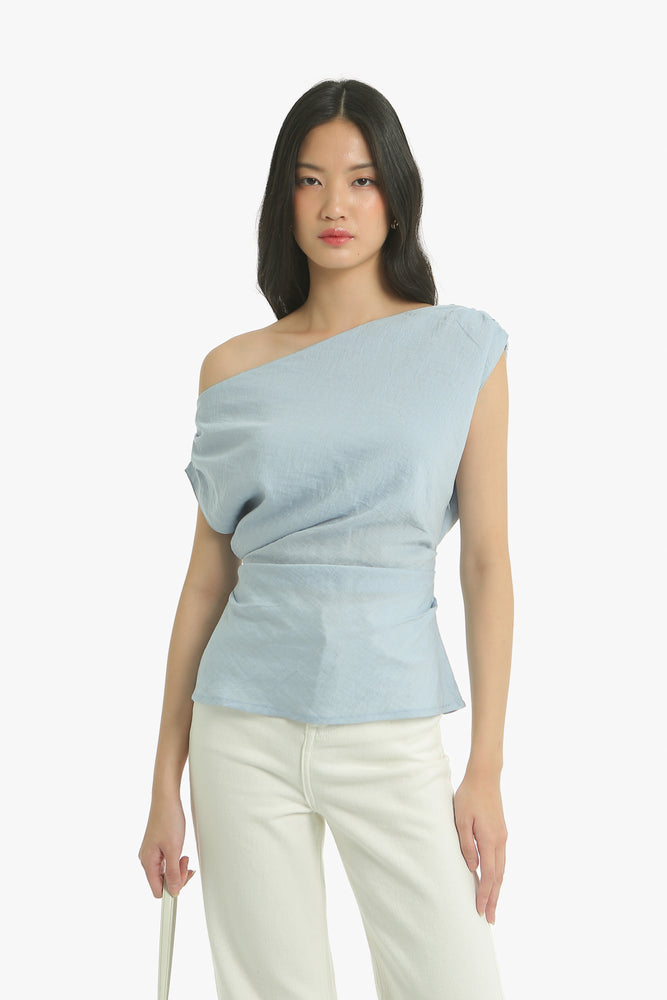 Cadence Top in Blue