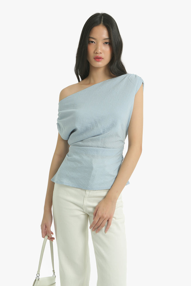 Cadence Top in Blue