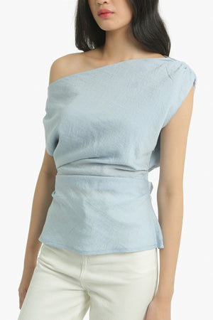 Cadence Top in Blue