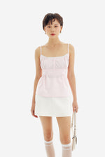 Candy Top in Stripe Pink