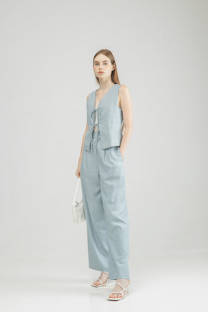 Ren Top in Powder Blue