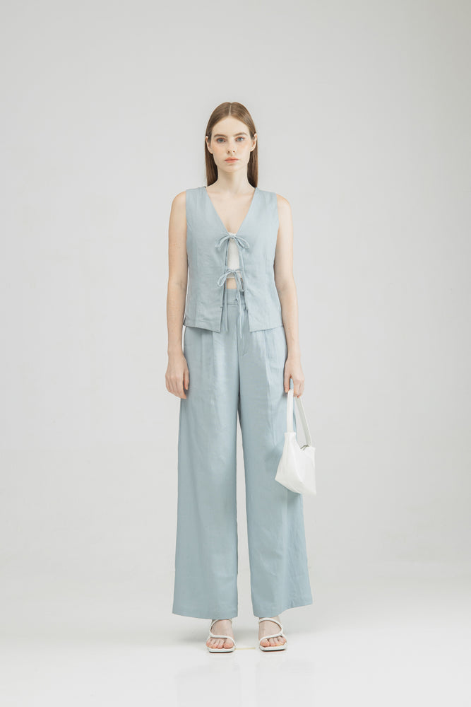 Ren Top in Powder Blue