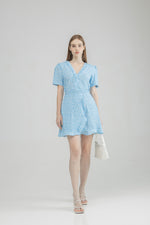 Seorin Dress in Blue